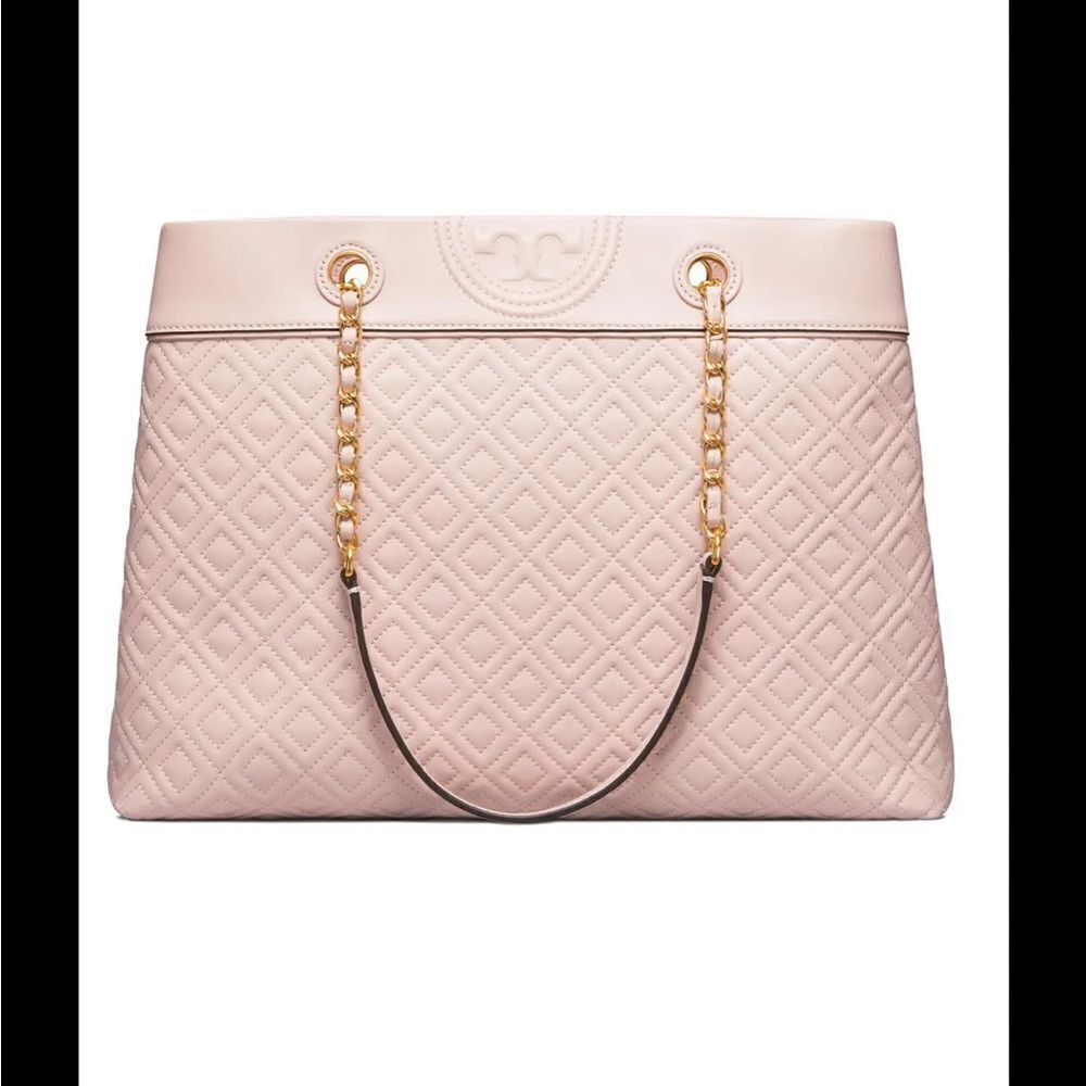 Tory Burch Fleming Pink Tote Bag